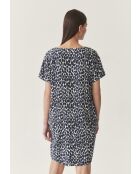 Marineblauwe jurk Owerita