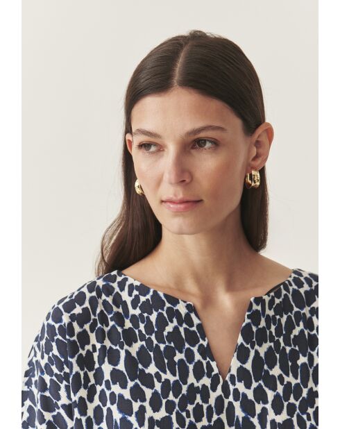 Marineblauwe jurk Owerita