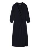 Blaues Strickkleid Linda