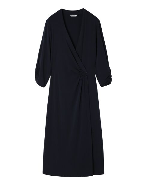 Blaues Strickkleid Linda