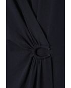 Blaues Strickkleid Linda