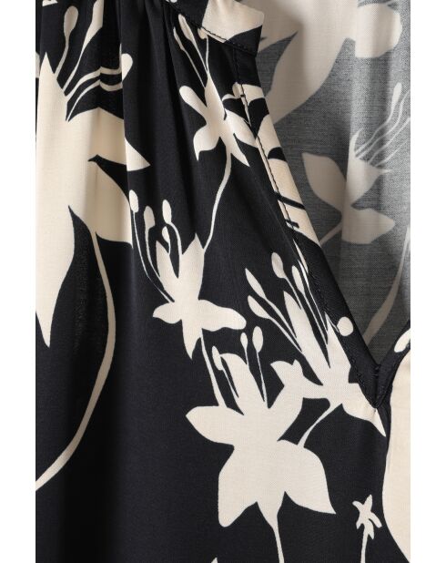 Marineblaues Orokono-Kleid