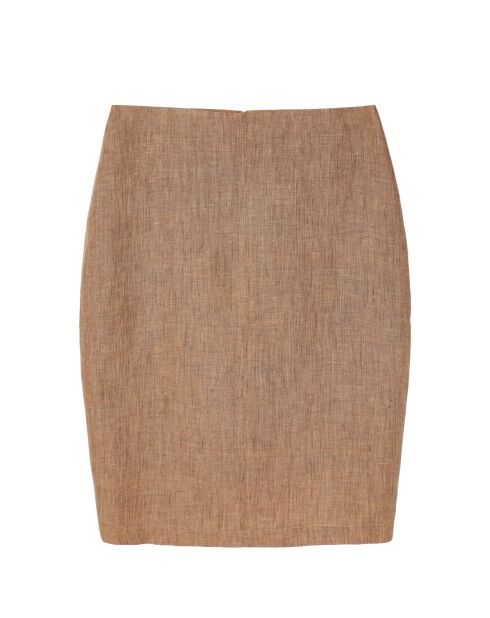 Beiger melierter Rock Monoli