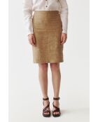 Beiger melierter Rock Monoli