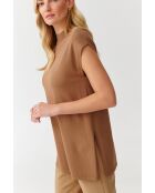 Maglione beige Leno