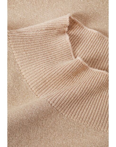 Lulu 1 nieuwe champagne lurex trui