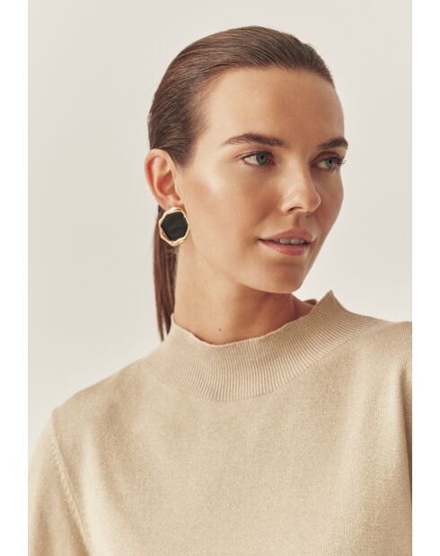 Lulu 1 nieuwe champagne lurex trui