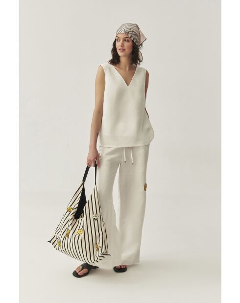 Puliona 1 cremefarbene Hose