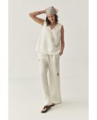 Puliona 1 cremefarbene Hose