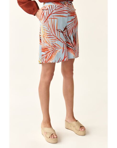 Short en tissu Szori powder turquoise