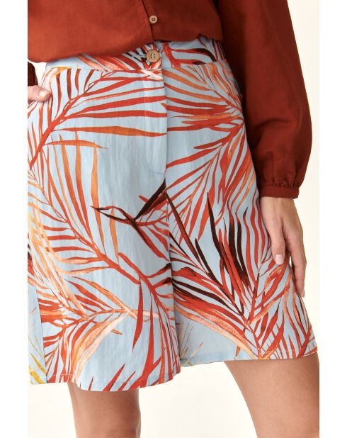 Short en tissu Szori powder turquoise