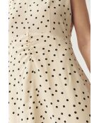 Hellbeiges Kleid Casi