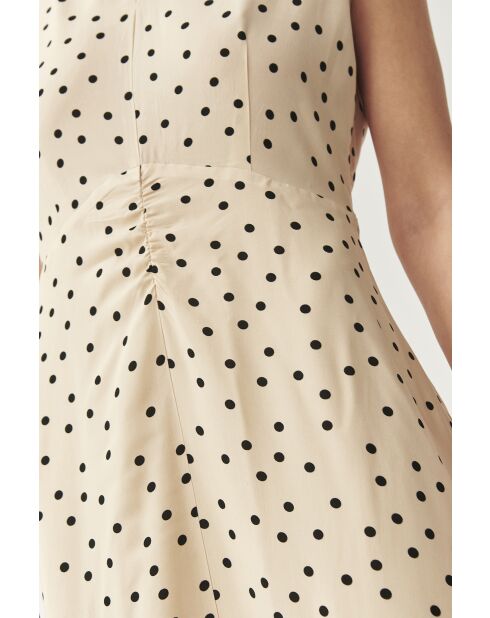 Hellbeiges Kleid Casi