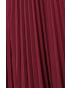 Weinfarbenes Strickkleid Gaja