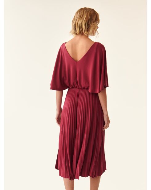 Gaja gebreide wijnjurk