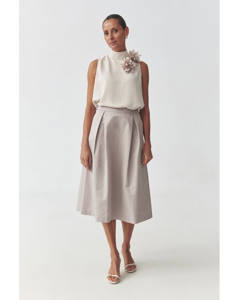 Gonna Diana beige champagne