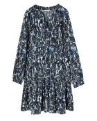 Marineblauwe jurk Tiana