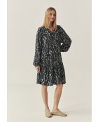 Marineblauwe jurk Tiana