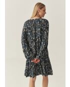 Marineblauwe jurk Tiana