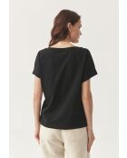 Anoko schwarzes T-Shirt