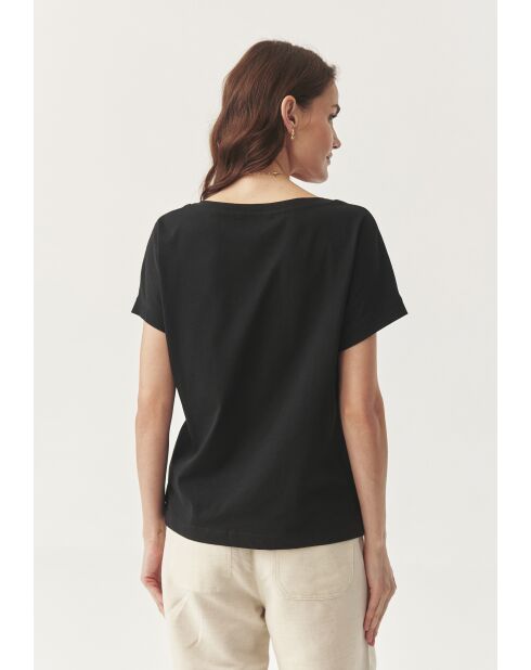 Anoko schwarzes T-Shirt