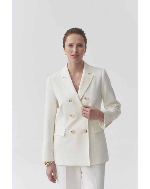 Cremefarbene Jacke Ankina