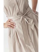 Champagnerbeiges Kleid Nikina