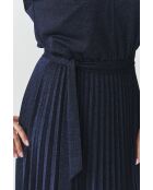 Marineblaues Strickkleid Luri