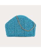 Bolso Amira turquesa - 30x22x8 cm