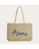 Bolso Naïma azul marino - 48x34x5 cm