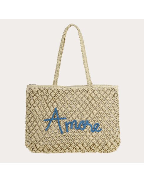 Bolso Naïma azul marino - 48x34x5 cm