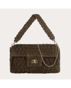 Bolso Salma caqui - 30x20x7 cm