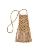 Bolso Andrea taupe - 23x13 cm