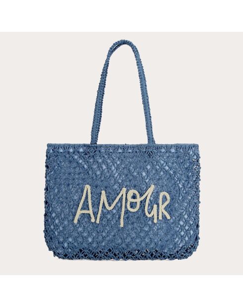 Bolso Maeva azul marino - 48x34x5 cm