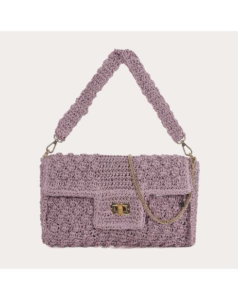 Bolsa Salma morada - 30x20x7 cm