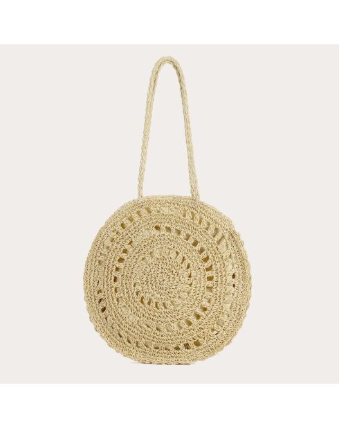 Bolso Sanaa beige - 38 cm
