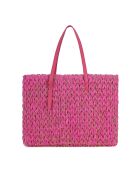 Bolso Yasmine fucsia - 46x31x14 cm