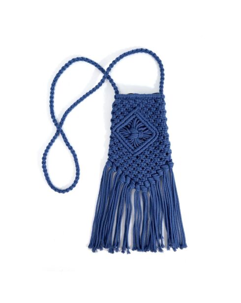 Bolso Andrea azul - 23x13 cm