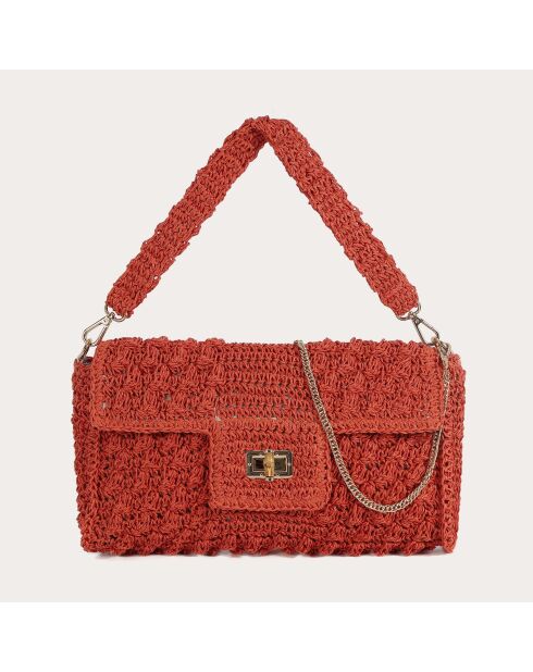 Bolso rojo Salma - 30x20x7 cm