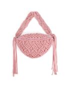 Bolso Amélia rosa - 28x18x5 cm