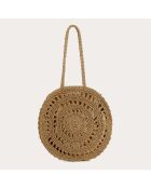 Bolso Sanaa taupe - 38 cm