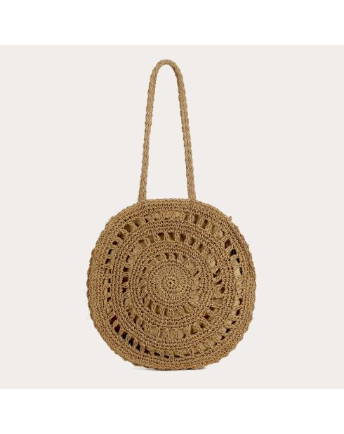 Bolso Sanaa taupe - 38 cm