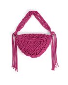 Bolso Amélia fucsia - 28x18x5 cm