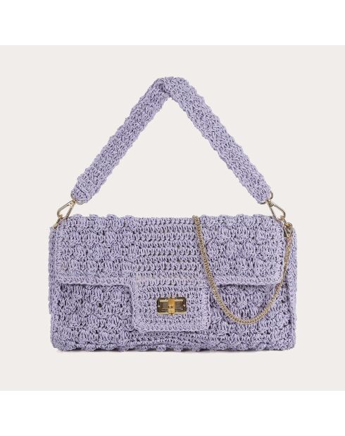 Bolso Salma lila - 30x20x7 cm