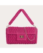 Bolsa Salma fucsia - 30x20x7 cm