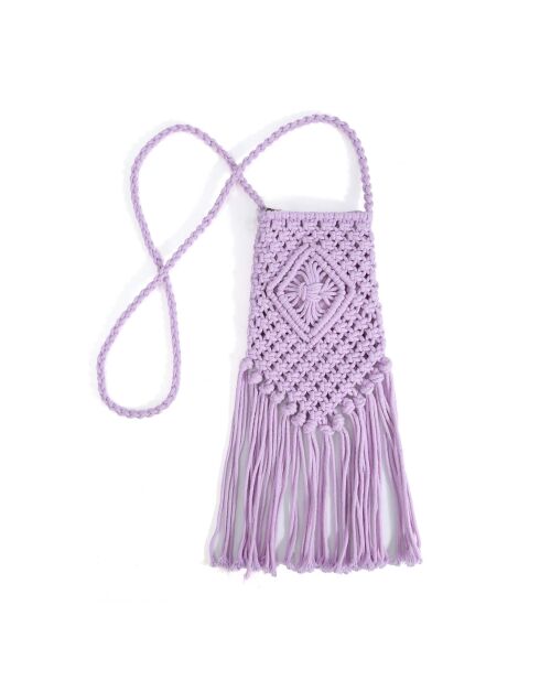 Bolso Andrea lila - 23x13 cm