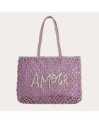 Bolso Maeva rosa - 48x34x5 cm