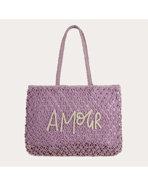 Bolso Maeva rosa - 48x34x5 cm