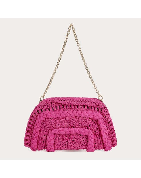 Bolso Joana fucsia - 38x24x5 cm
