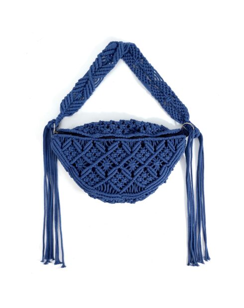 Bolso Amélia azul - 28x18x5 cm
